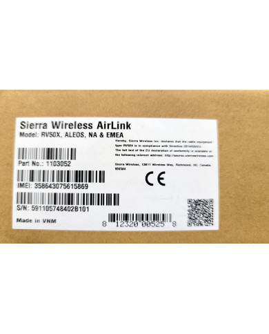 (REMATE) RV50X / Gateway / Sierra wireless