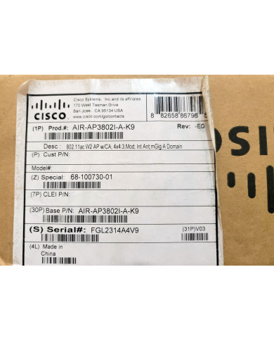 (REMATE) AIR-AP3802I-A-K9