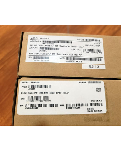 (REMATE) Aruba APIN0305