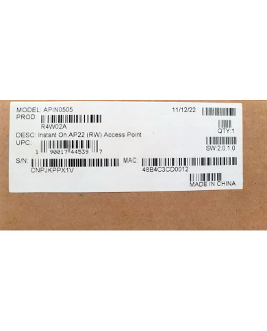 (REMATE) Aruba APIN0505  *Usado