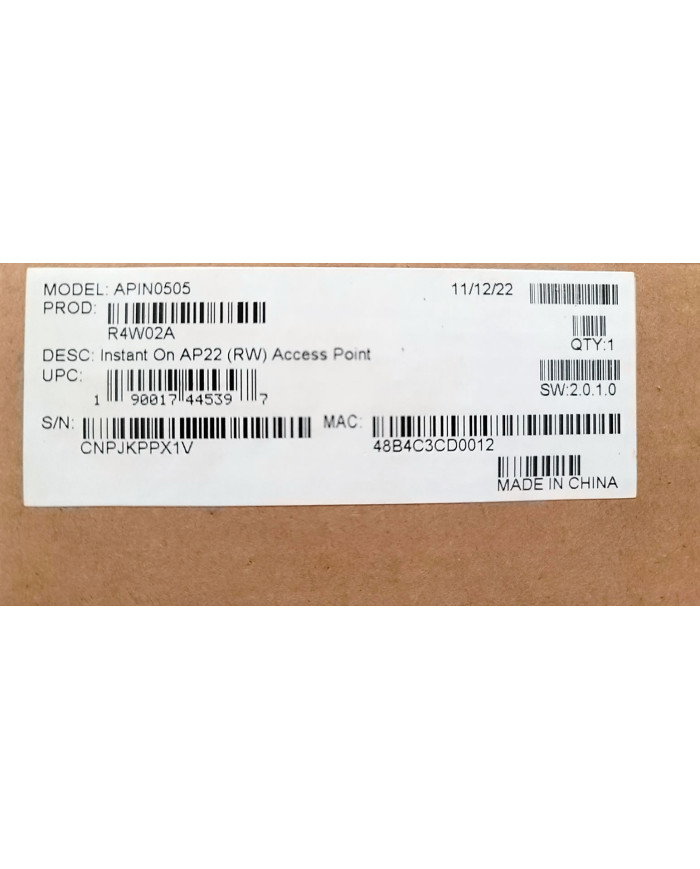 (REMATE) Aruba APIN0505  *Usado