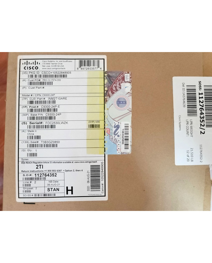 (REMATE) Cisco C9300-24P-E