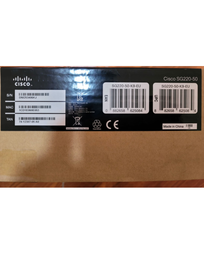 (REMATE) Cisco SG220-50-K9-EU